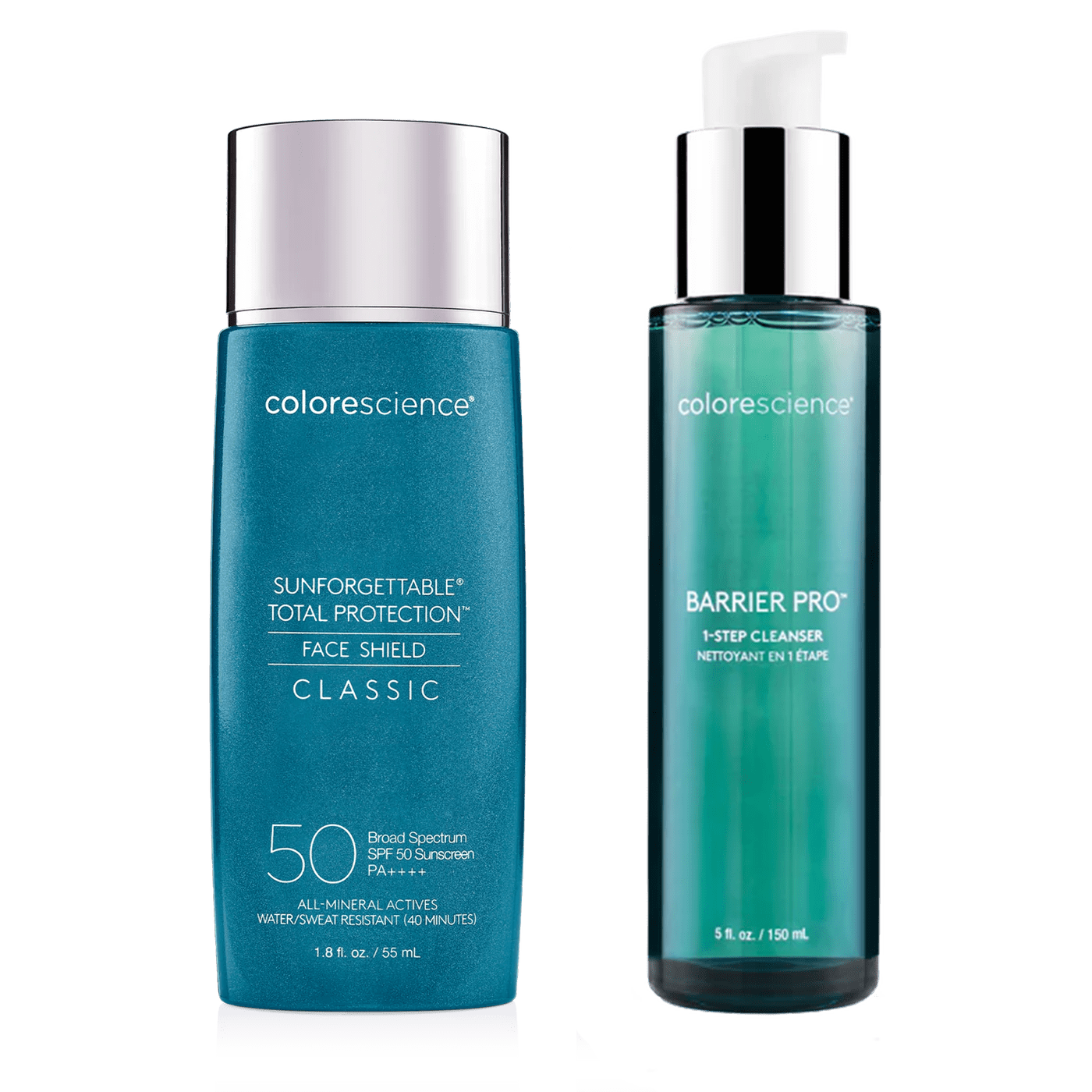 Custom Duo: Face Shield SPF 50 + Barrier Pro™ 1-Step Cleanser