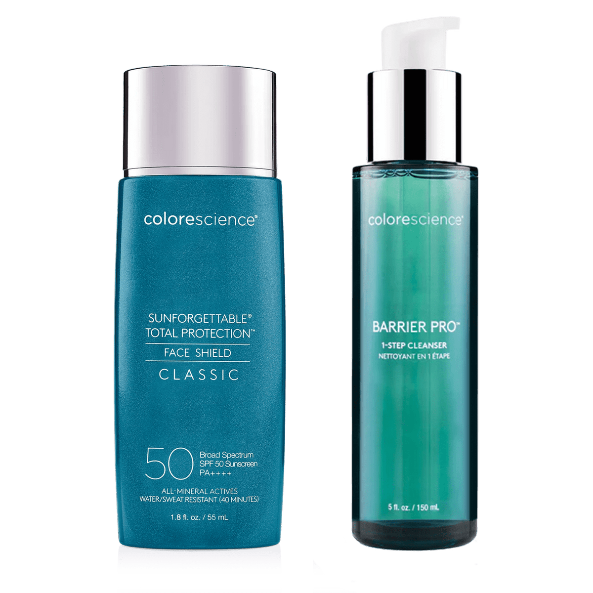 Custom Duo: Face Shield SPF 50 + Barrier Pro™ 1-Step Cleanser