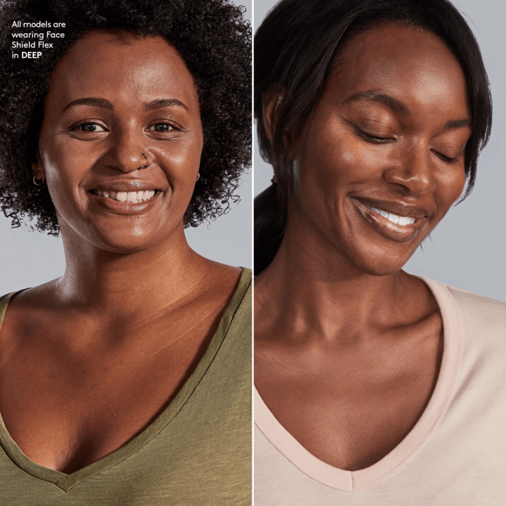 All models are wearing Face Shield Flex in Dep - Models Img - Colorescience UK
