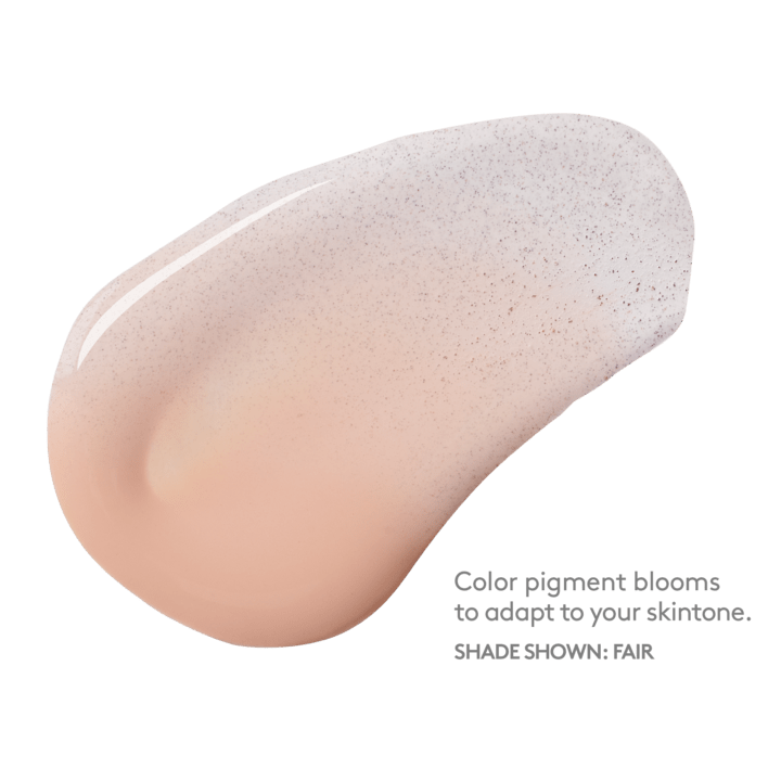 Color pigment blooms to adapt to your skintone. Shade Shown: Fair - Colorescience UK
