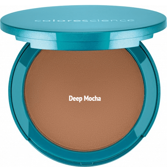 Pressed Face Powder Foundation with SPF 20 - Deep Mocha- Colorescience UK