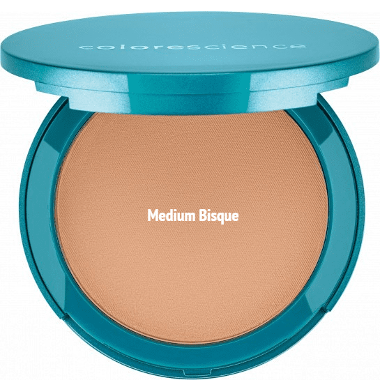 Colorescience UK - Pressed Face Powder Foundation with SPF 20 - medium bisque