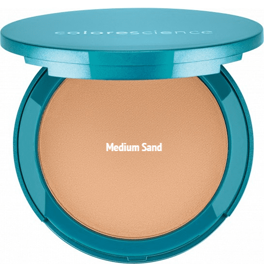 Colorescience UK - Pressed Face Powder Foundation with SPF 20 - Medium Sand
