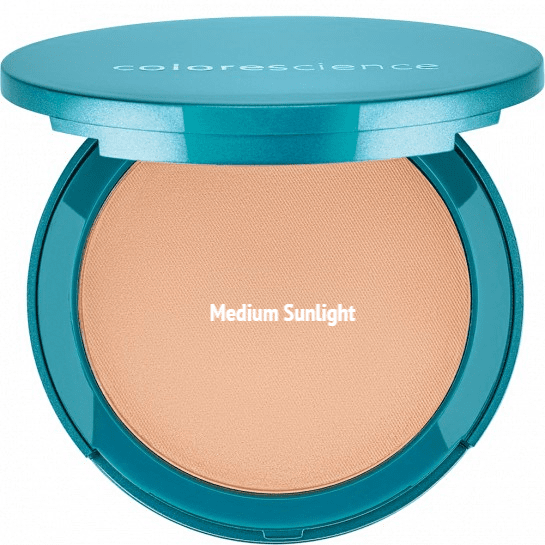Colorescience UK - Pressed Face Powder Foundation with SPF - medium sunlight