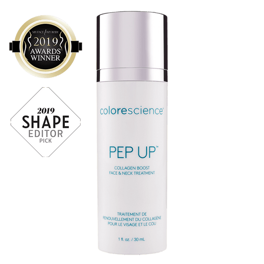 2019 - Shape Editor Pick and Awards Winner - Pep Up: Collagen BoostFace & Neck Treatment - Colorescience UK