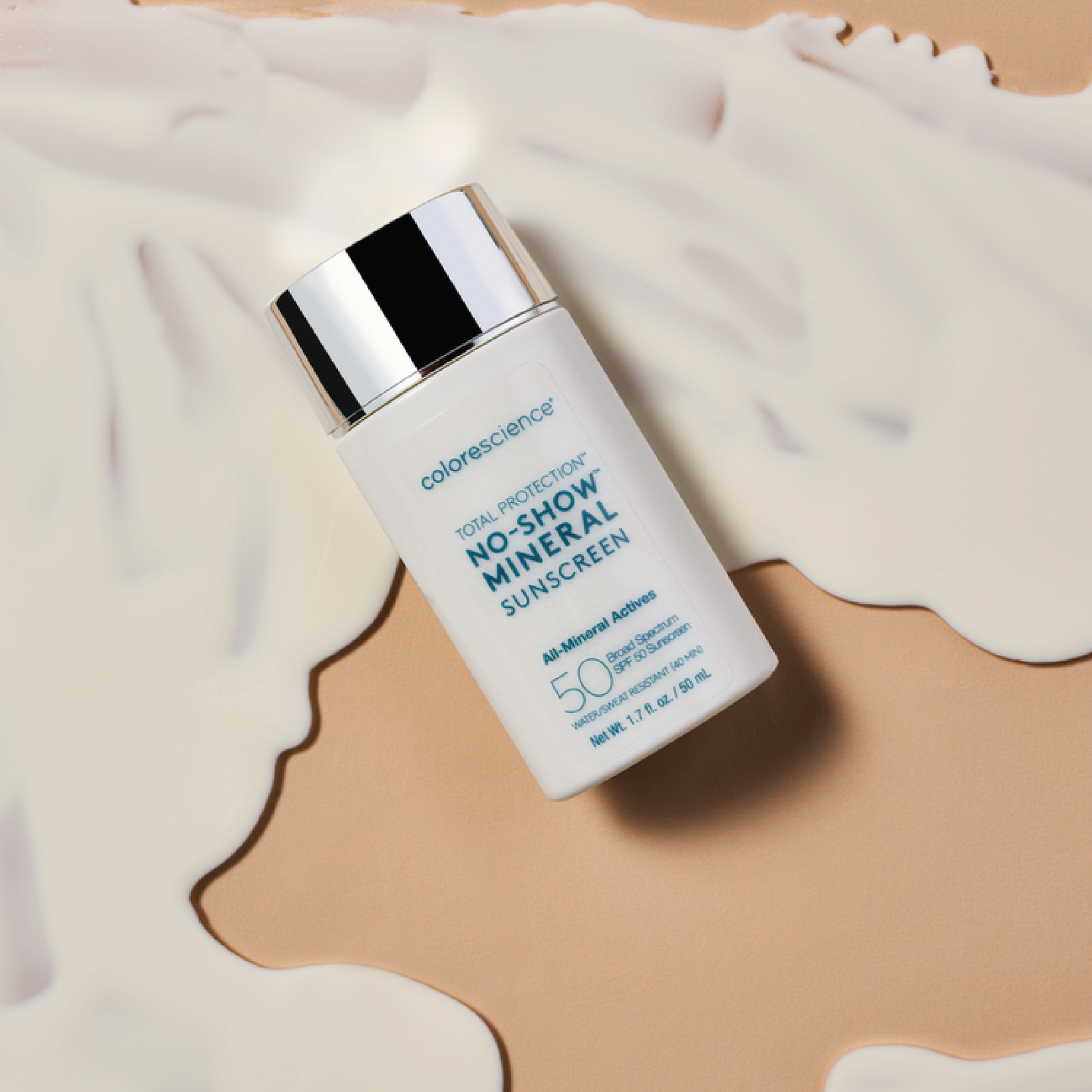 Total Protection No-Show™ Mineral Sunscreen SPF 50 -  Colorescience UK 