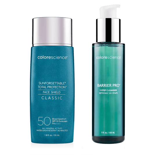 Custom Duo: Face Shield SPF 50 + Barrier Pro™ 1-Step Cleanser