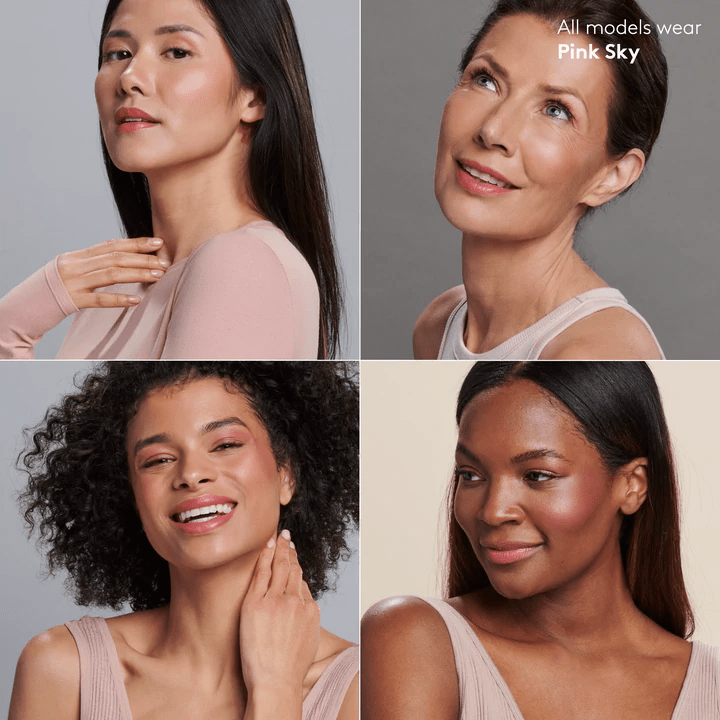 All models wear Pink Sky - models image 