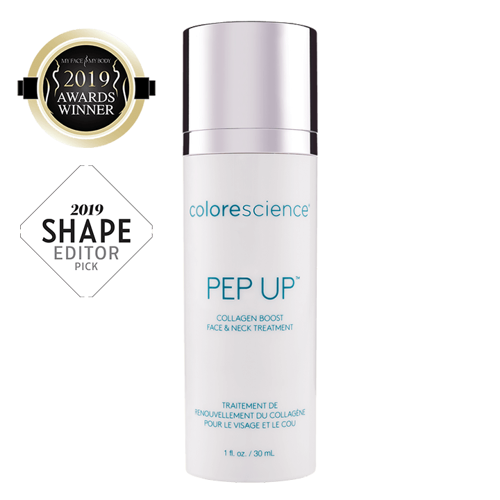 2019 - Shape Editor Pick and Awards Winner - Pep Up: Collagen BoostFace & Neck Treatment - Colorescience UK